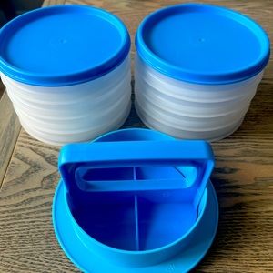 Tupperware Burger Press